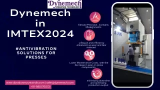 "Silencing Machinery: Dynemech's Anti-Vibration Mounts in Action!"
