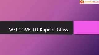 Dual Chamber Glass Cartridges with Kapoor Glass