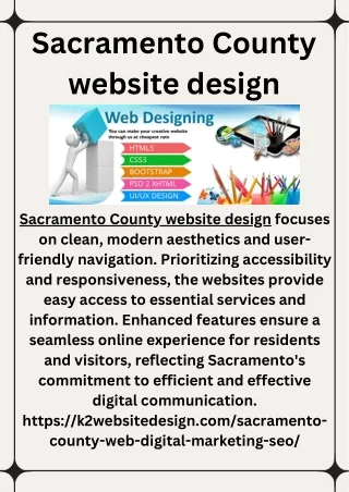 Sacramento County website design