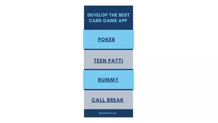 develop the best card game app