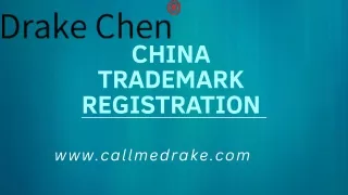 China Trademark Registration