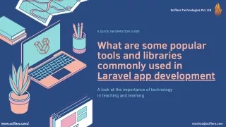 Tools Used In Laravel App Development