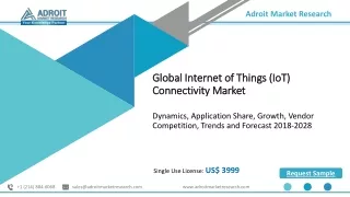 global internet of things iot connectivity market