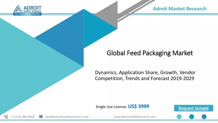 global feed packaging market