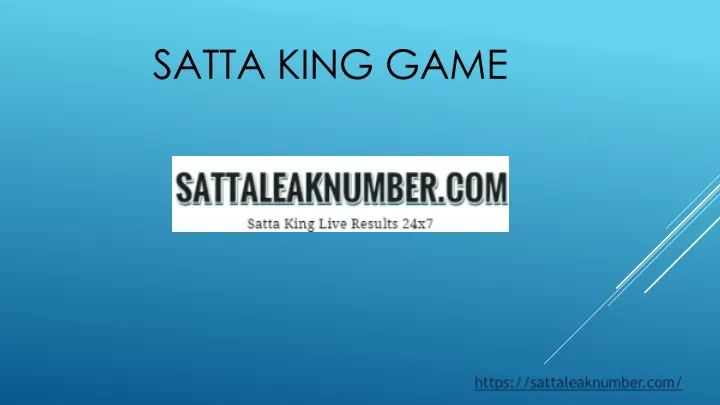 PPT - Satta King Game PowerPoint Presentation, free download - ID:13310293