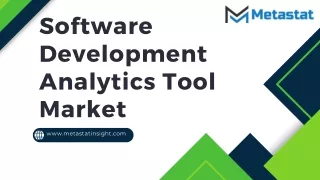 Software Development Analytics Tool Market Share, Forecasts 2023-2030