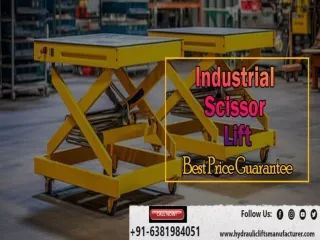 Industrial Scissor Lift Chennai