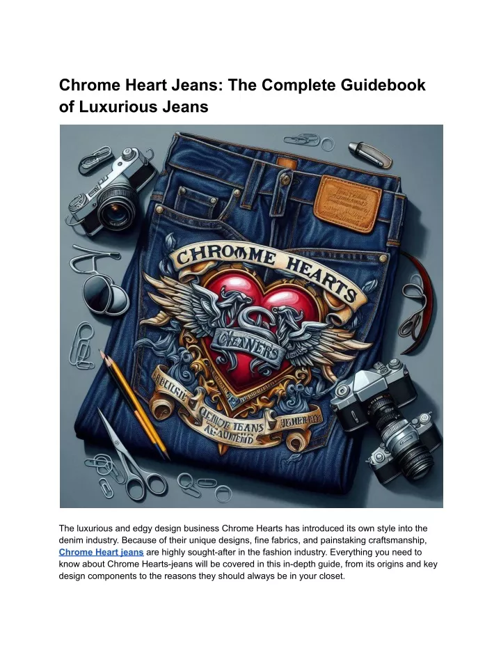 chrome heart jeans the complete guidebook