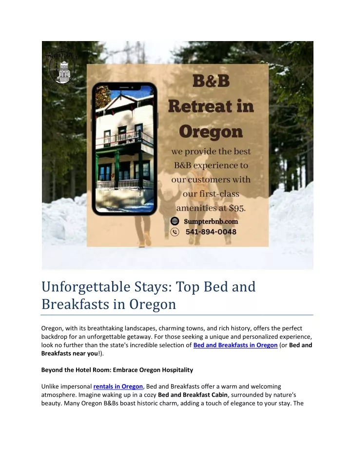 unforgettable stays top bed and breakfasts