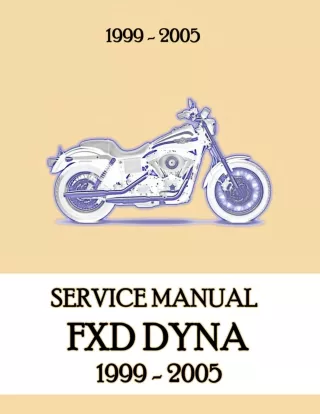 2003 HARLEY DAVIDSON DYNA GLIDE Service Repair Manual