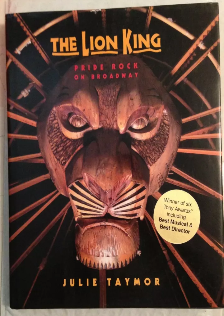 PPT - read_ The Lion King: Pride Rock On Broadway (A Disney Theatrical ...