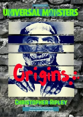 read pdf Universal Monsters: Origins: The legends behind the world's greatest cinematic