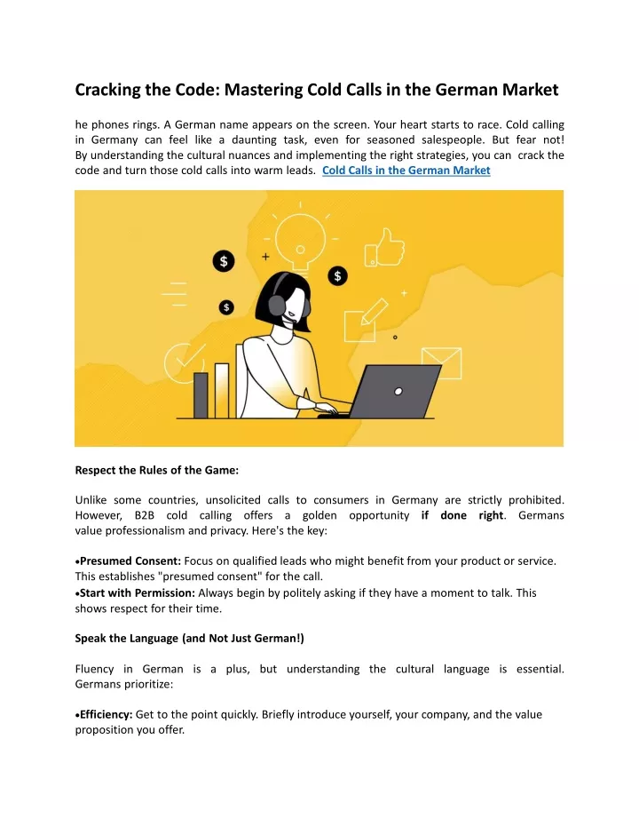 cracking the code mastering cold calls