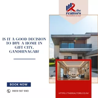 Is it a good decision to buy a home in GIFT City, Gandhinagar