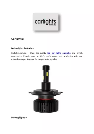 carlights