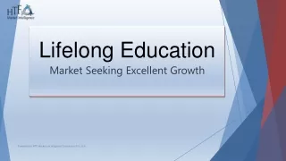 Lifelong Education Market