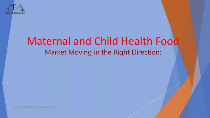 maternal and child health food market moving in the right direction