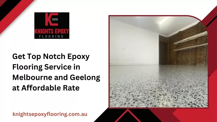 get top notch epoxy flooring service in melbourne