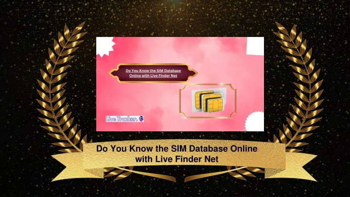 do you know the sim database online with live