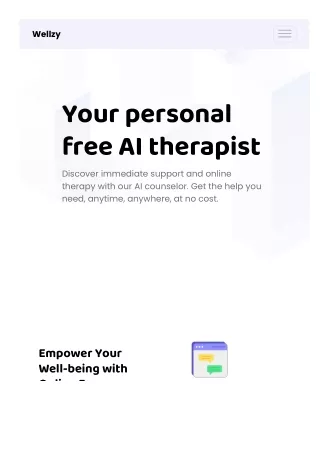 Online therapy help free