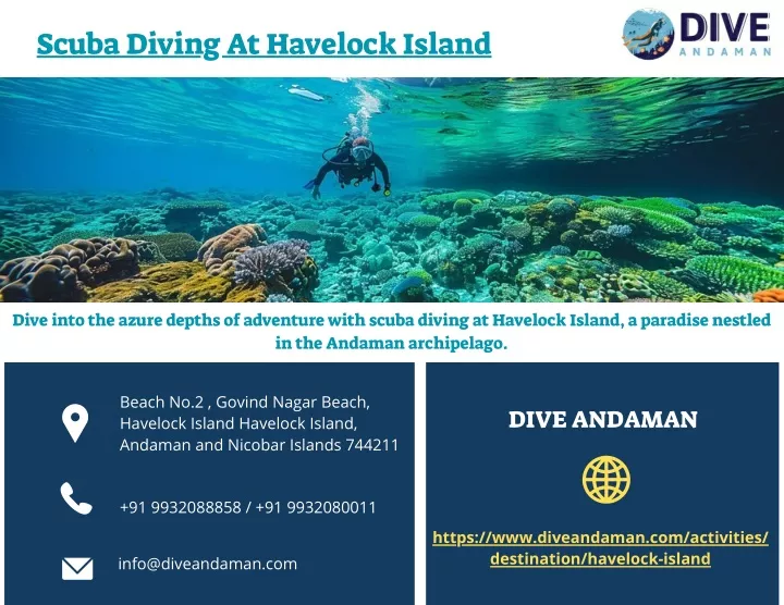 scuba diving at havelock island