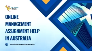 online management assignment help in australia