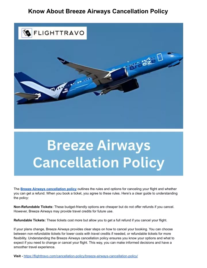 PPT - Know About Breeze Airways Cancellation Policy PowerPoint ...