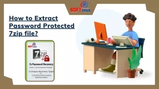 How to Extract Password Protected 7zip file?
