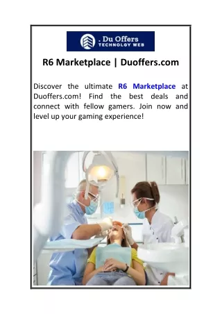 R6 Marketplace  Duoffers.com