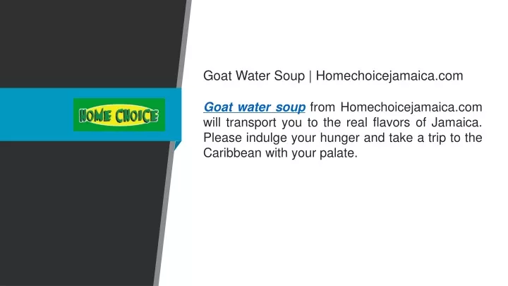 goat water soup homechoicejamaica com goat water