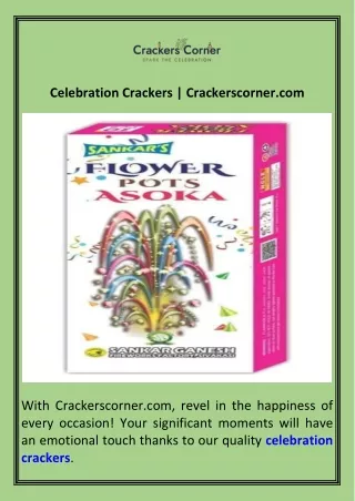 Celebration Crackers  Crackerscorner.com