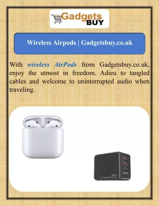Wireless Airpods   Gadgetsbuy.co.uk