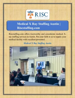 Medical X Ray Staffing Austin | Riscstaffing.com