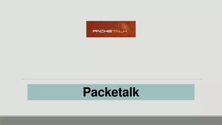 packetalk