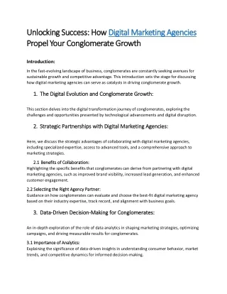 Digital marketing agency