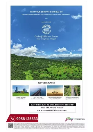 Godrej Hillview Estate- Projects in Imegicaa Mumbai