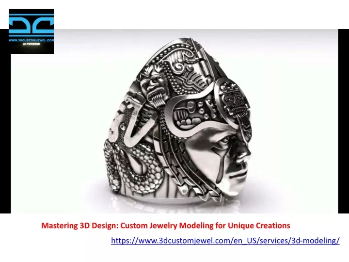 mastering 3d design custom jewelry modeling