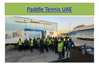Paddle Tennis UAE  padel in dubai - Padel Factory