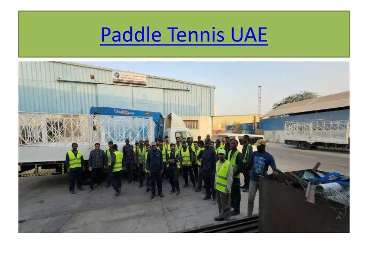 paddle tennis uae