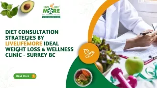 Diet Consultation Strategies by LiveLifeMore Ideal Weight Loss & Wellness Clinic - Surrey BC