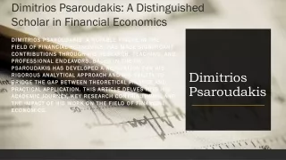 dimitrios psaroudakis
