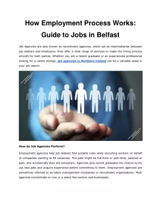 How Employment Process Works_ Guide to Jobs in Belfast