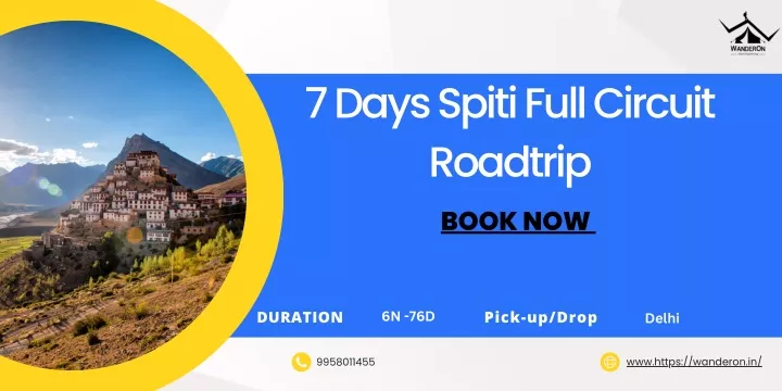 7 days spiti full circuit roadtrip book now