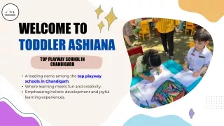 Discover the Magic of Learning at Toddlers Ashiana
