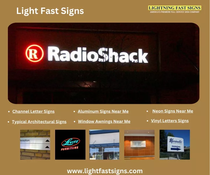 light fast signs