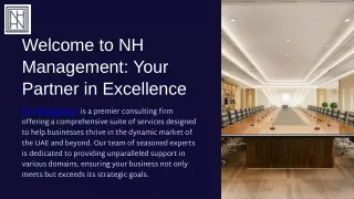 NH Management: Your Partner in Dubai Company Formation and Business Setup