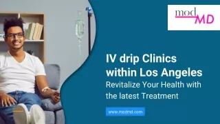 IV drip Clinics within Los Angeles