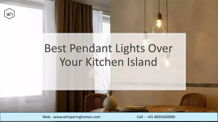 best pendant lights over your kitchen island