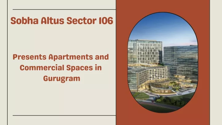 sobha altus sector 106