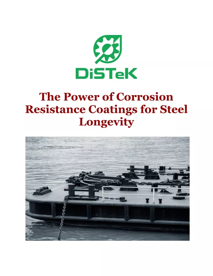 the power of corrosion resistance coatings